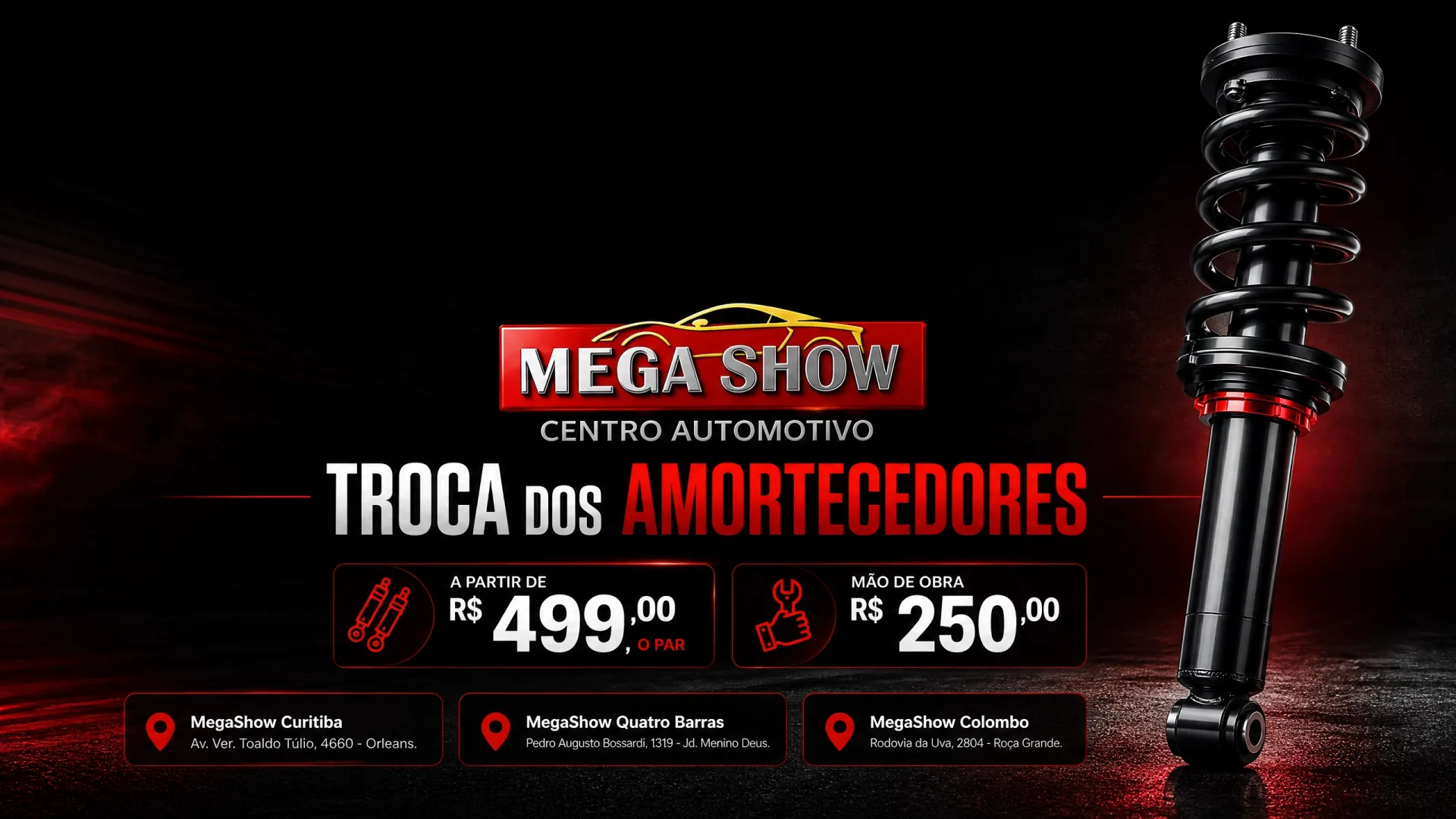 Troca de Amortecedores