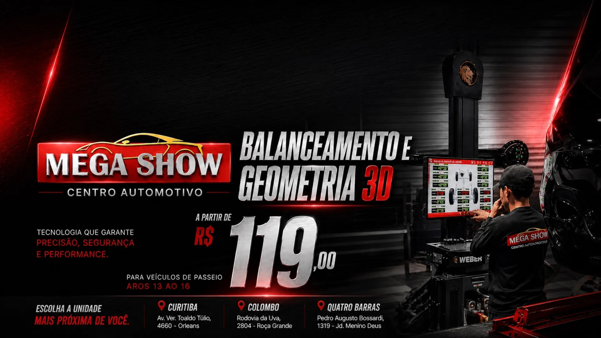 Balanceamento e Geometria 3D